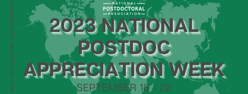 National Postdoc Appreciation Week