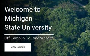 Link to Off-Campus Housing Website for MSU